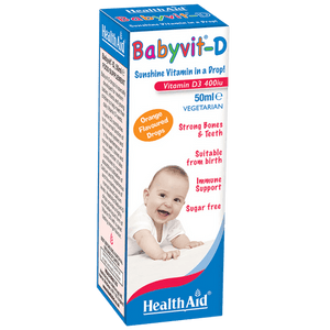HealthAid Babyvit-D Drops 50ml-baby-and-child-homopathy