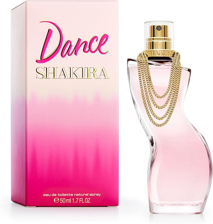 Shakira Perfumes - Dance by Shakira for Women Long Lasting Femenine, Charming and Modern Perfume - Fruity Floral Notes Ideal for Day Wear 50 ml