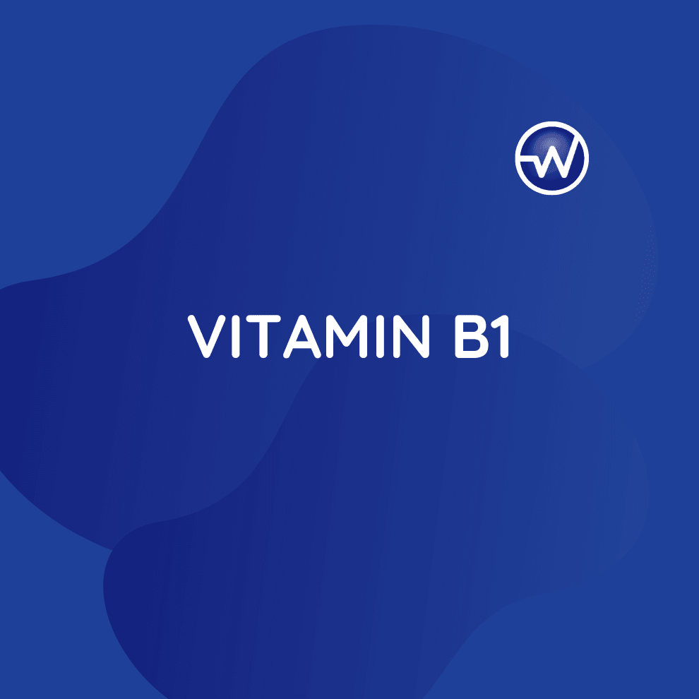 Vitamin B1 (Thiamine) Tablets & Supplements