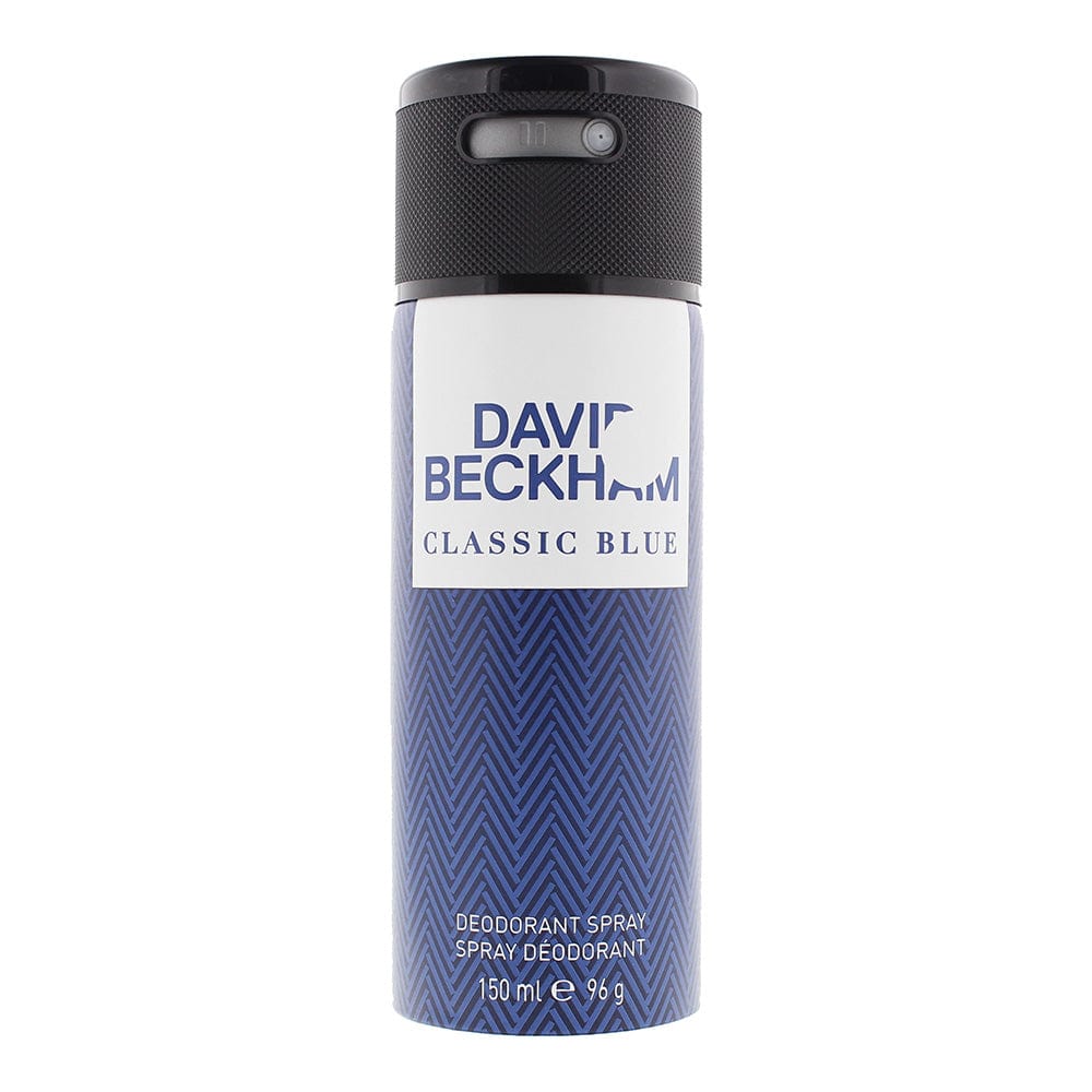 David Beckham Classic Blue Deodorant Spray 150ml - Welzo