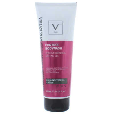 V 19.69 Control Calmin Vanilla & Rose Body Wash 250ml - Welzo