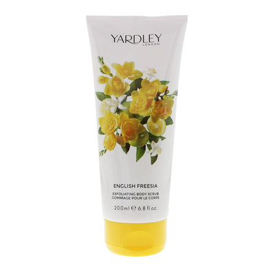 Yardley English Freesia Body Scrub 200ml - Welzo