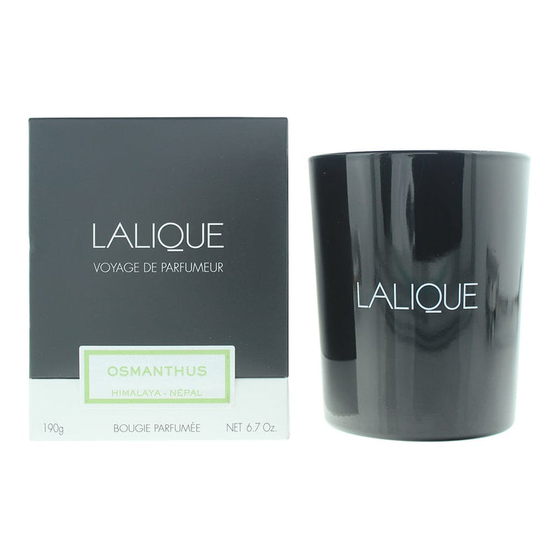 Lalique Osmanthus Himalaya Nepal Candle 190g - Welzo