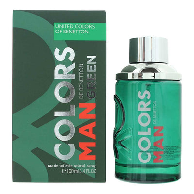 Benetton Colors Green Man Eau de Toilette 100ml - Welzo