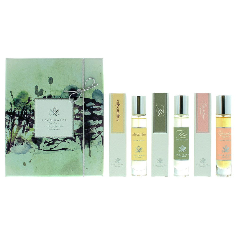 Acca Kappa Eau de Parfum Gift Set : Calycanthus 15ml - Giardino Segreto 15ml - Tilia Cordata 15ml - Welzo