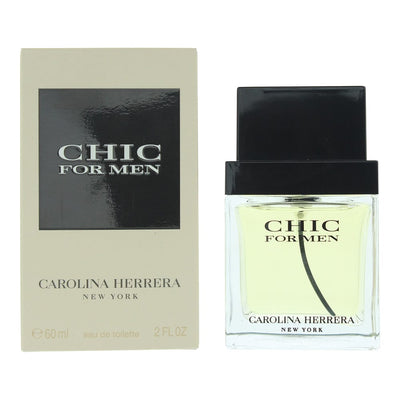Carolina Herrera Chic For Men Eau de Toilette 60ml - Welzo