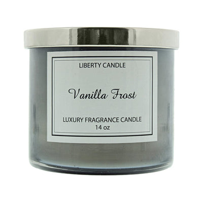 Liberty Candle Vanilla Frost Candle 14oz - Welzo