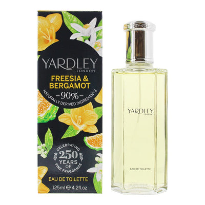 Yardley Freesia & Bergamot Eau de Toilette 125ml - Welzo