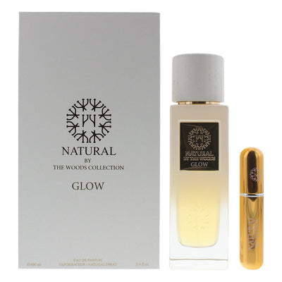 The Woods Collection Glow 2 Piece Set Eau De Parfum 100ml Eau De Parfum 5ml - Welzo