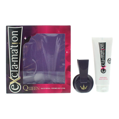 Coty Ex'cla·Ma'tion Queen 2 Piece Gift Set: Eau De Parfum 30ml - Body Lotion 115ml - Welzo