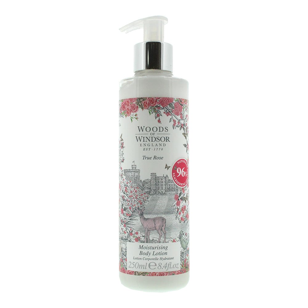 Woods Of Windsor True Rose Body Lotion 250ml - Welzo