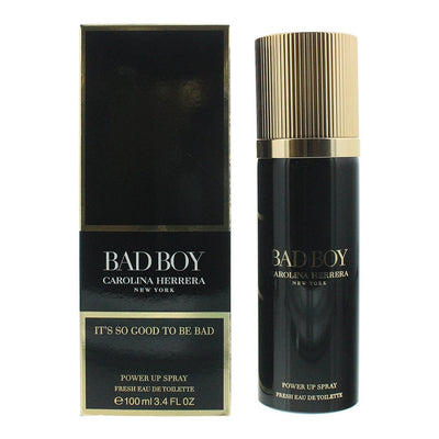 Carolina Herrera Bad Boy Power Up Spray Fresh Eau De Toilette 100ml - Welzo