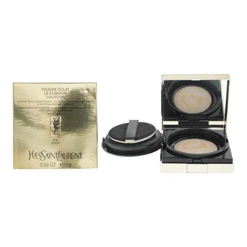 Yves Saint Laurent Touche Eclat B30 Almond Le Cushion Collector Liquid Foundation 15g - Welzo