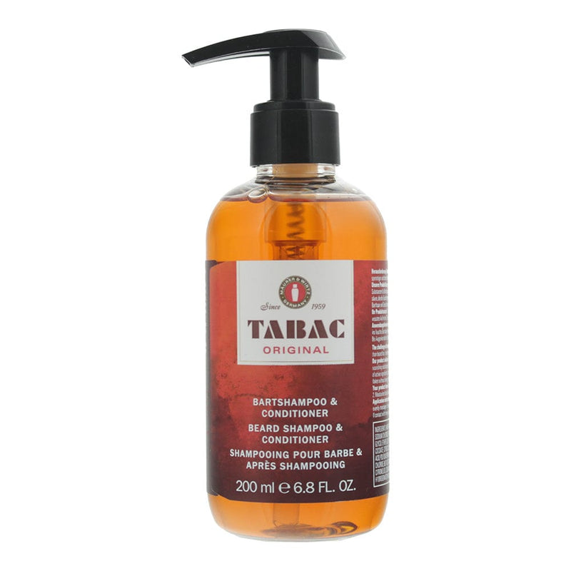 Tabac Original Beard Shampoo & Conditioner 200ml - Welzo