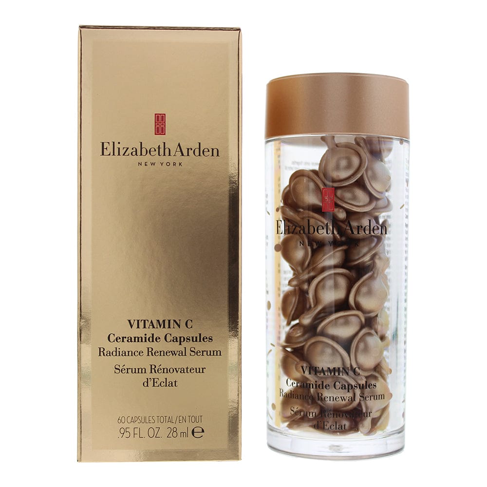 Elizabeth Arden Vitamin C Ceramide Capsules Radiance Renewal Serum - 60 Capsules Total 28ml - Welzo