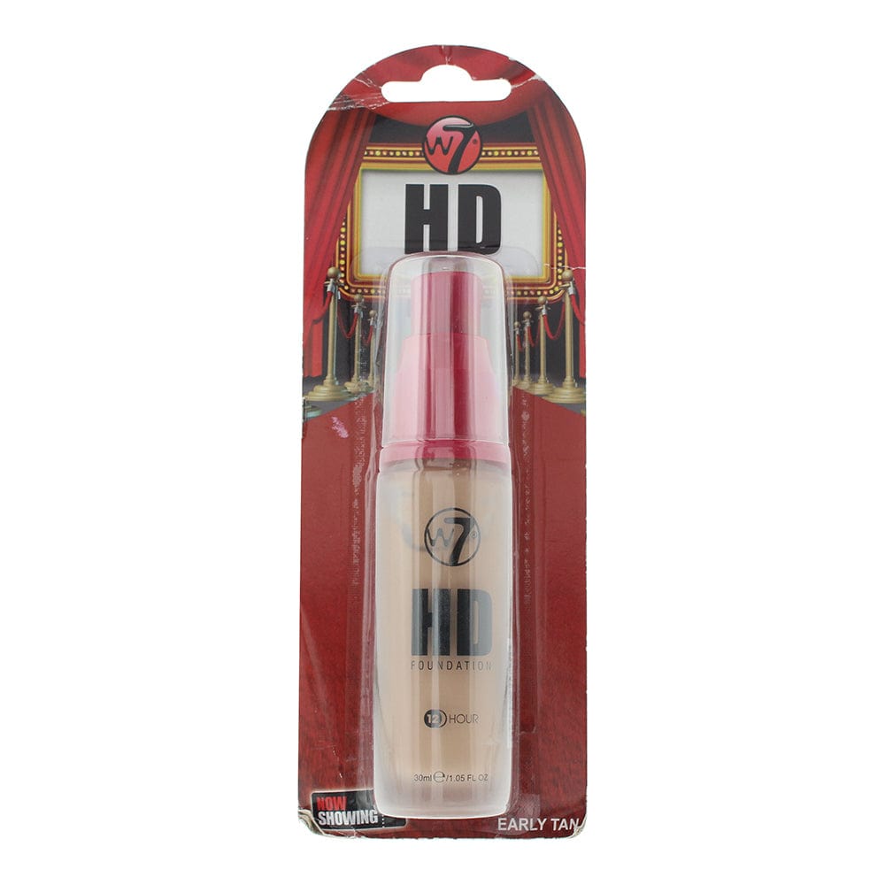W7 HD Foundation Early Tan 30ml - Welzo