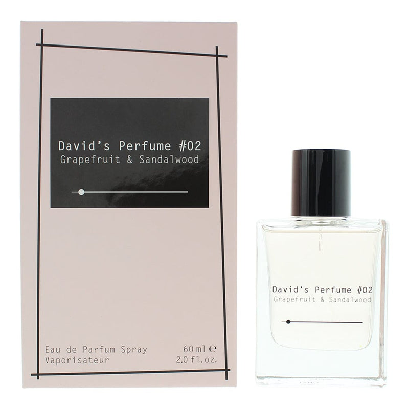 David Dobrik David's Perfume #02 Grapefruit & Sandalwood Eau De Parfum 60ml - Welzo