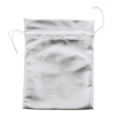Bags Unlimited Silver Organza Bag - Welzo