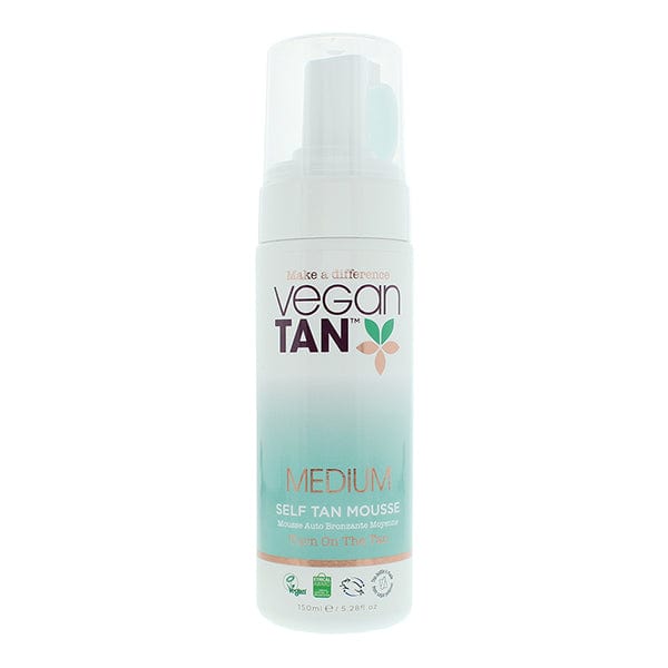 Vegan Tan Medium Self Tan Mousse 150ml - Welzo