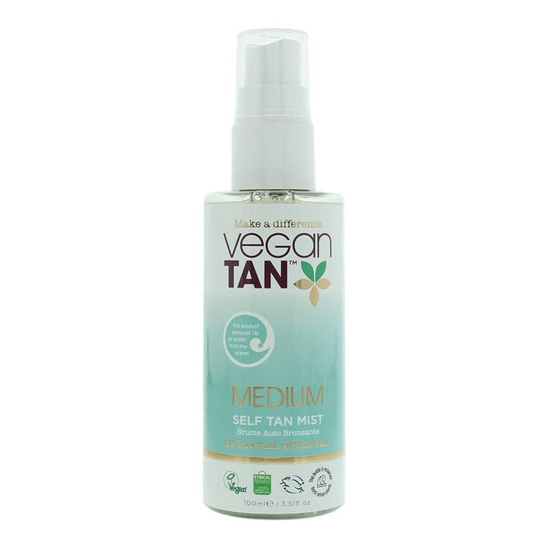 Vegan Tan Medium Self Tan Mist 100ml - Welzo
