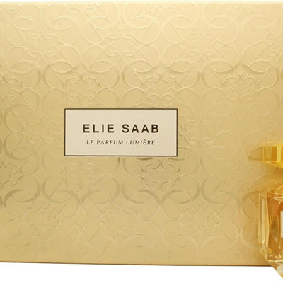 Elie Saab Le Parfum Lumiere 50ml Eau De Parfum & 10ml Travelsize Parfum Gift Set