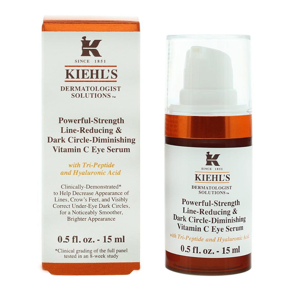Kiehl's Powerful Strength Dark Circle Vitamin C Eye Serum 15ml - Welzo