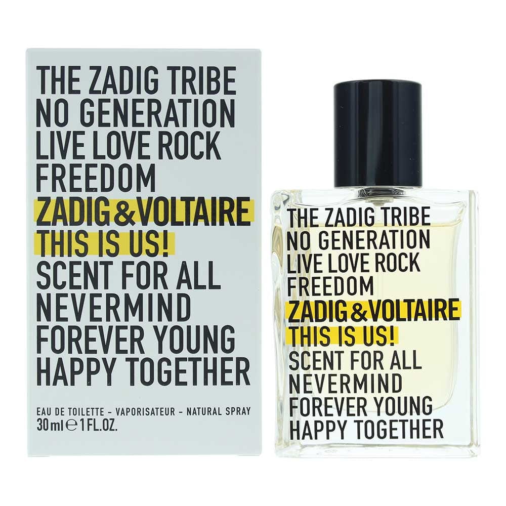 Zadig & Voltaire This Is Us! Eau de Toilette 30ml - Welzo
