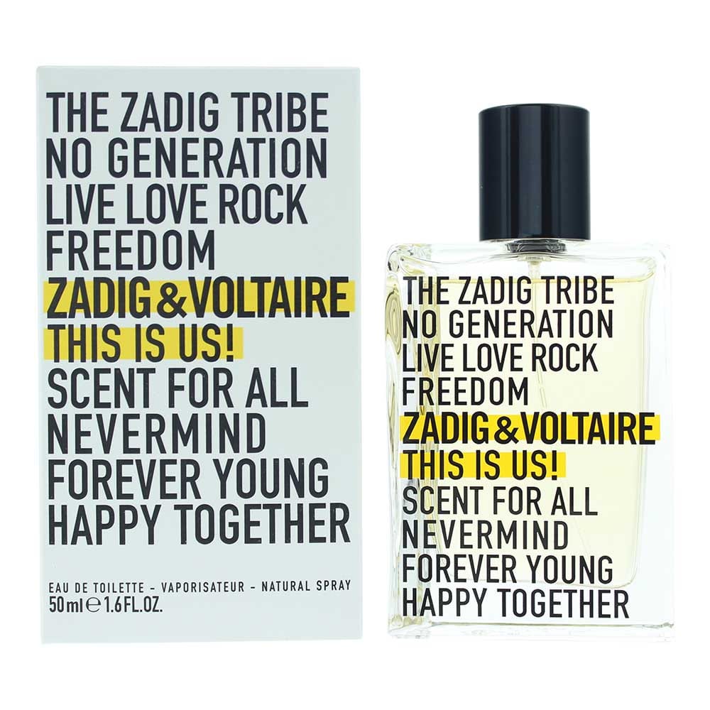 Zadig & Voltaire This Is Us! Eau de Toilette 50ml - Welzo