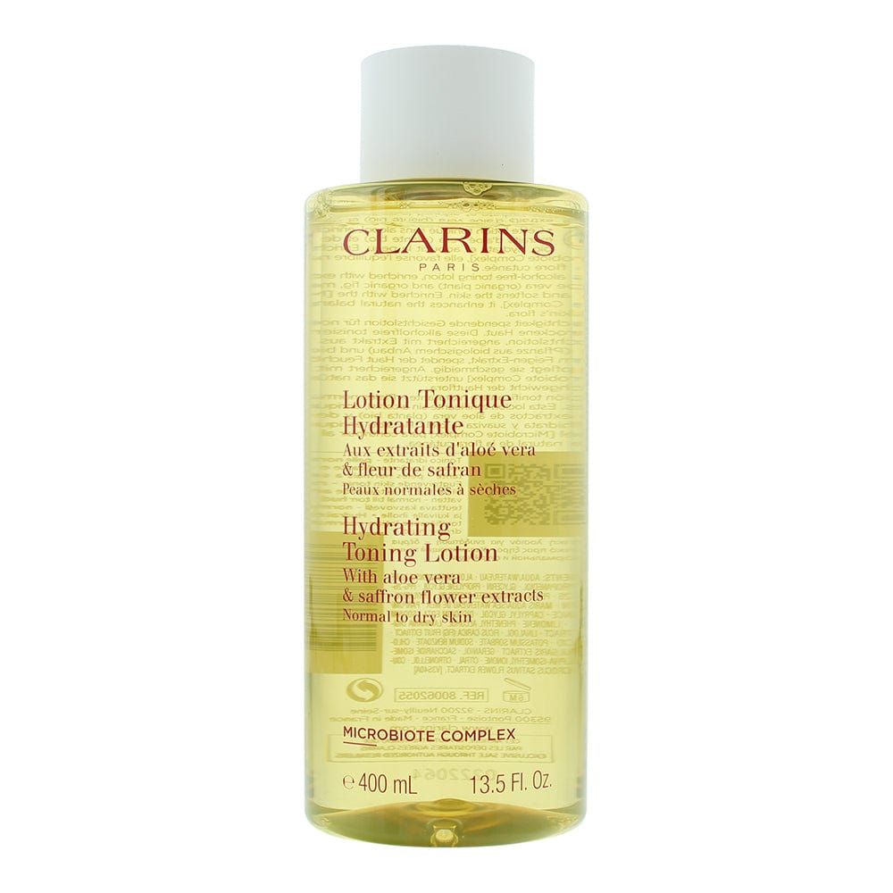 Clarins Normal/Dry Skin Hydrating Toning Lotion 400ml - Welzo