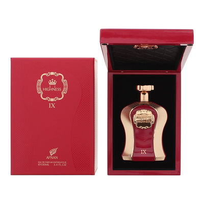 Afnan Highness IX Maroon Eau de Parfum 100ml - Welzo