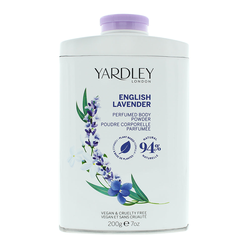 Yardley English Lavender Perfumed Body Powder 200g - Welzo