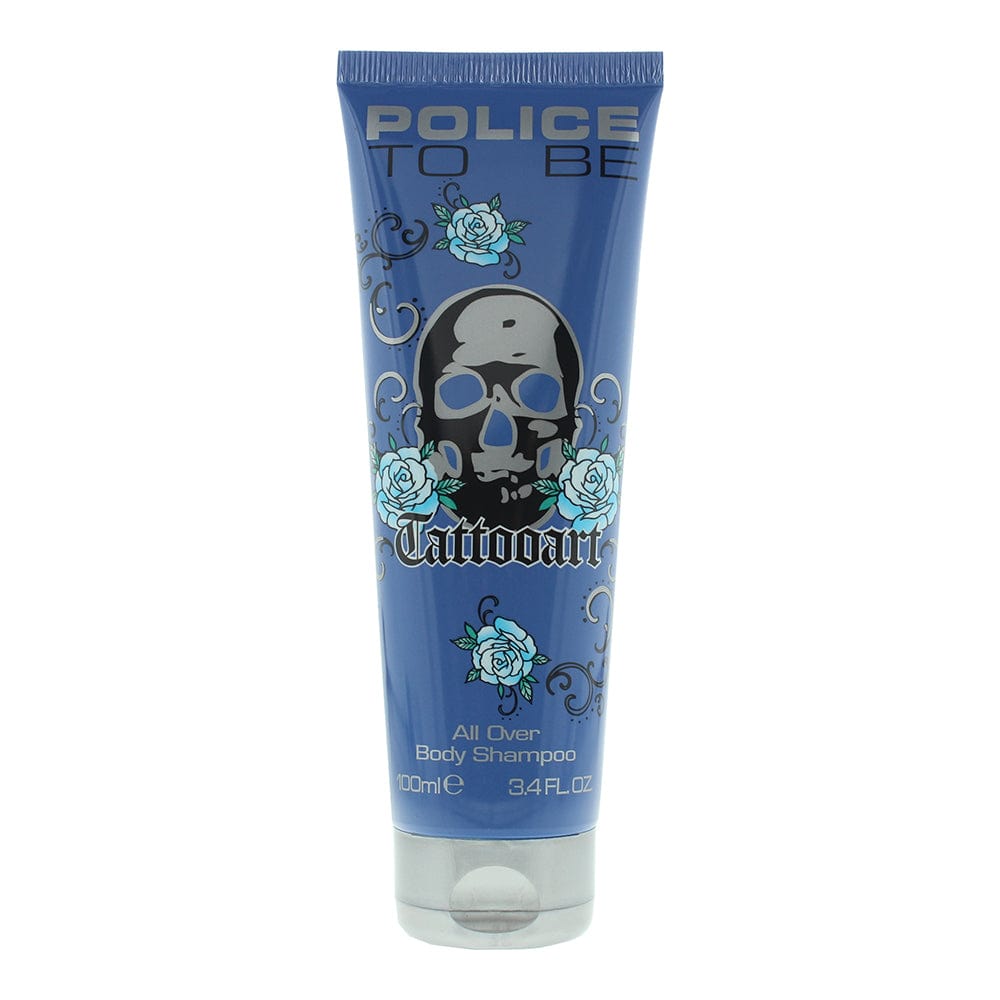 Police To Be Tattooart Body Shampoo 100ml - Welzo