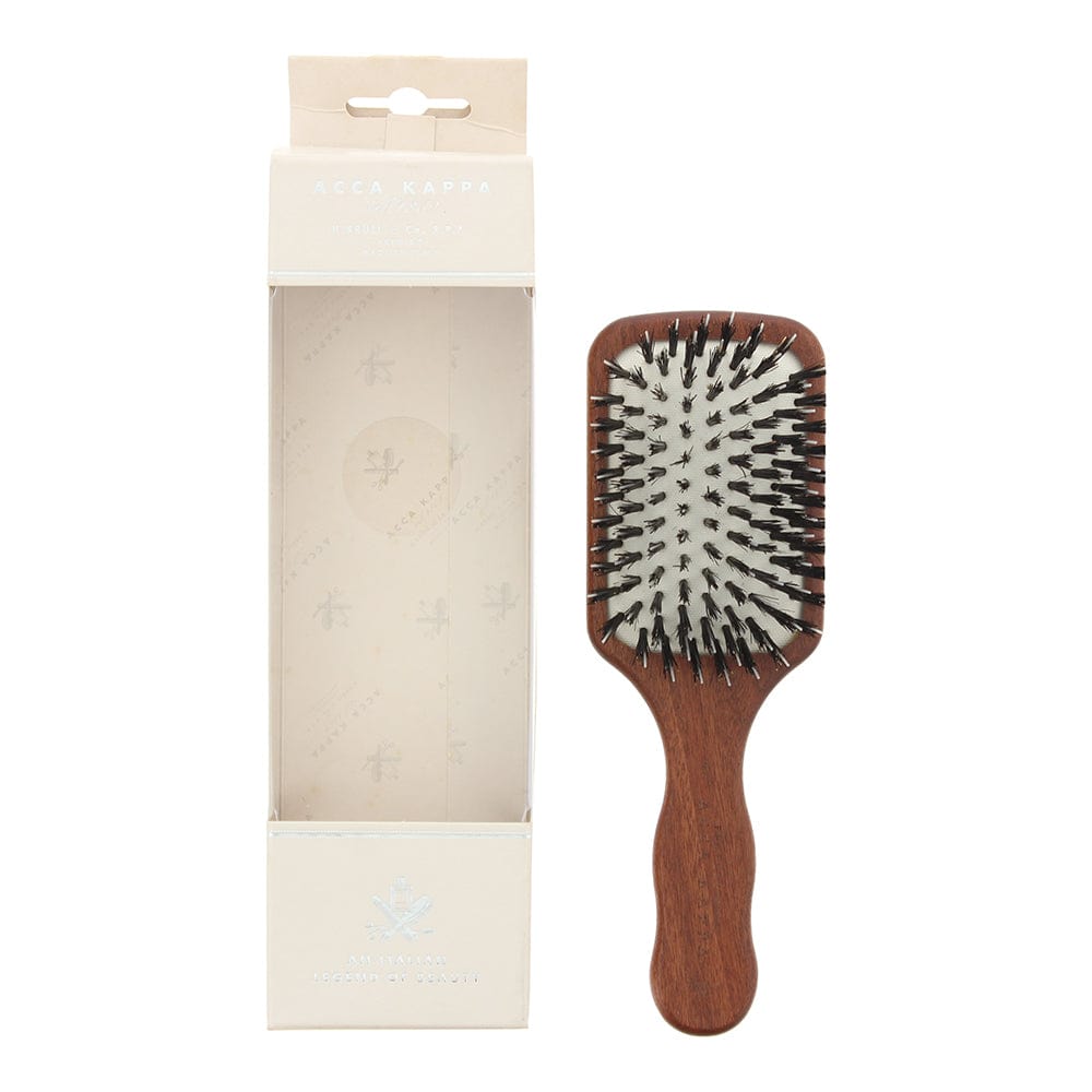 Acca Kappa Kotibé Wood Mini Paddle Hair Brush - Welzo