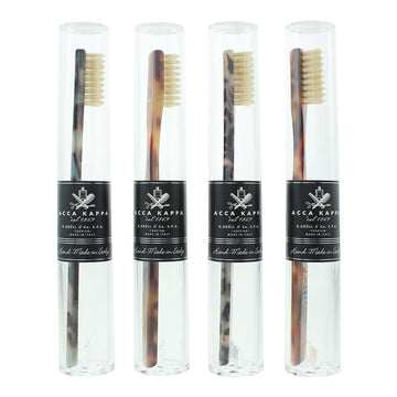 Acca Kappa Gentle Natural Bristles Toothbrush - Welzo