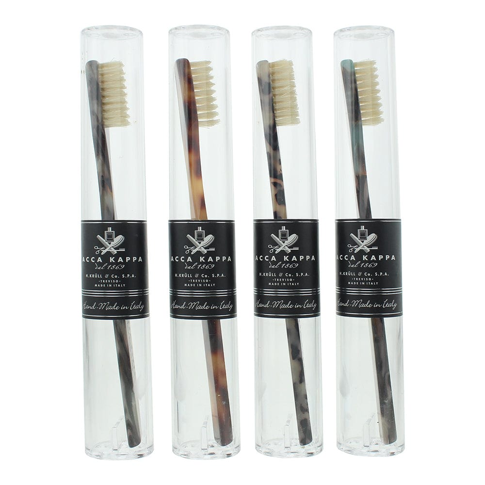 Acca Kappa Natural Bristles Toothbrush - Welzo