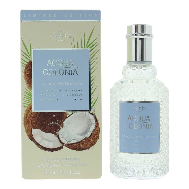 4711 Acqua Colonia Coconut & Yuzu Eau de Cologne 50ml - Welzo