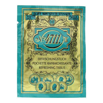 4711 Original Eau de Cologne Refreshing Tissues 1pc - Welzo