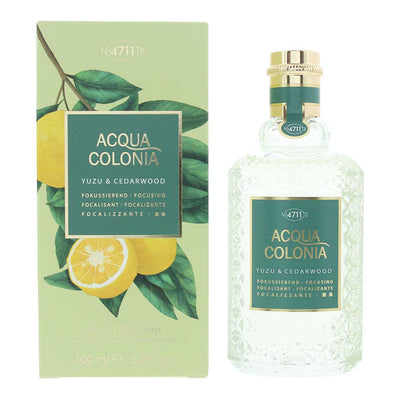 4711 Acqua Colonia Yuzu & Cedarwood Eau de Cologne 100ml - Welzo