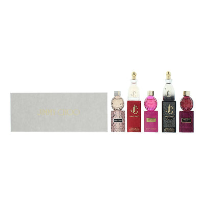 Jimmy Choo Mini 5 Piece Gift Set: Eau de Parfum 5 x 4.5ml - Welzo