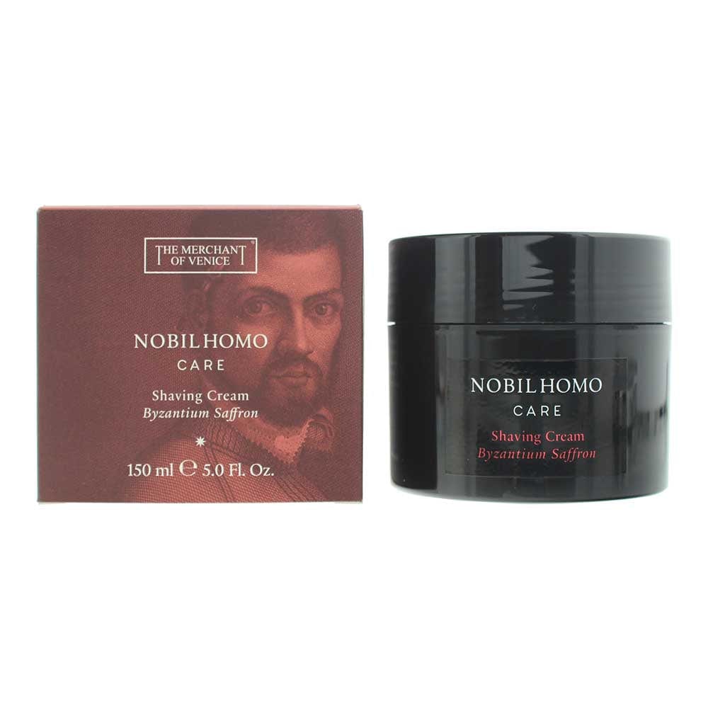 The Merchant Of Venice Nobil Homo Care Byzantium Saffron Shaving Cream 150ml - Welzo