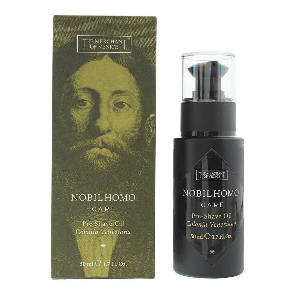The Merchant Of Venice Nobil Homo Care Colonia Veneziana Pre-Shave Oil 50ml - Welzo