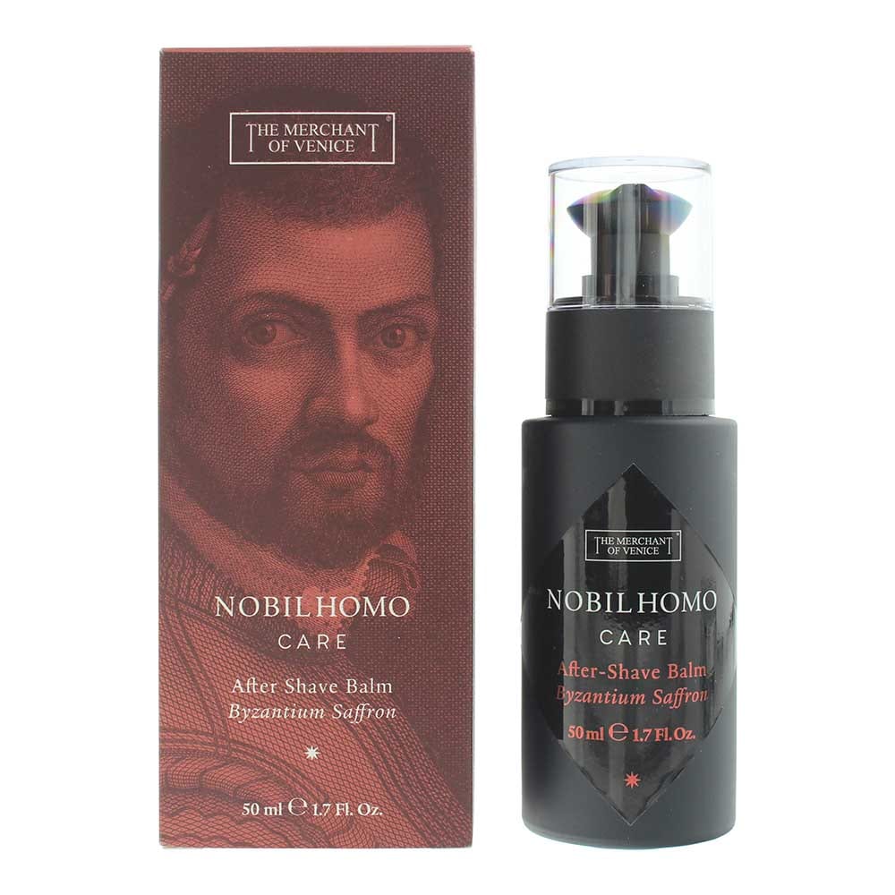 The Merchant Of Venice Nobil Homo Care Byzantium Saffron Aftershave Balm 50ml - Welzo