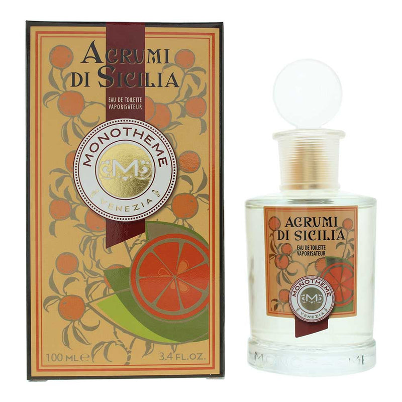 Monotheme Agrumi Amari Di Sicilia Eau de Toilette 100ml - Welzo