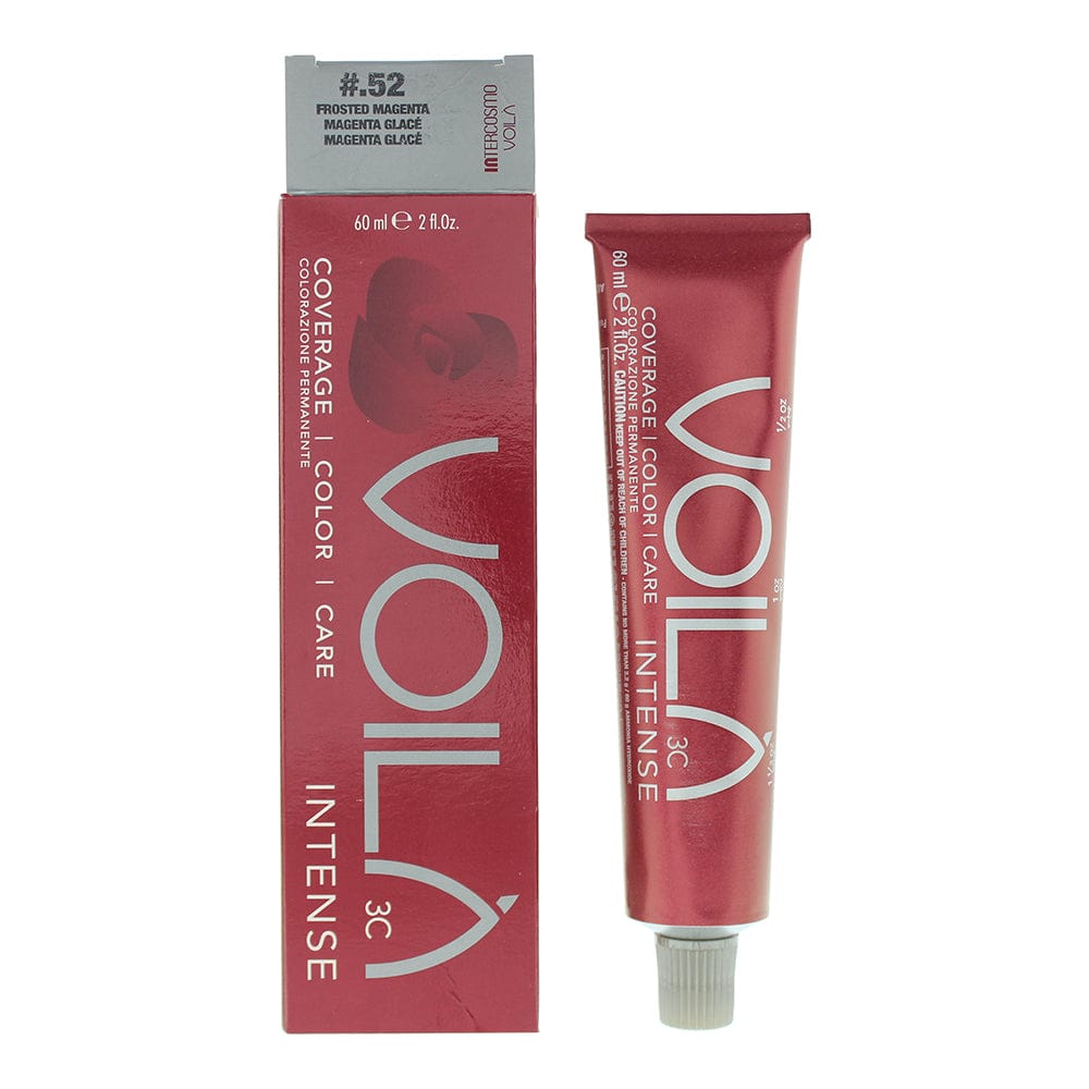Intercosmo Voilà 3C Intense #.52 Frosted Magenta Hair Colour 60ml - Welzo