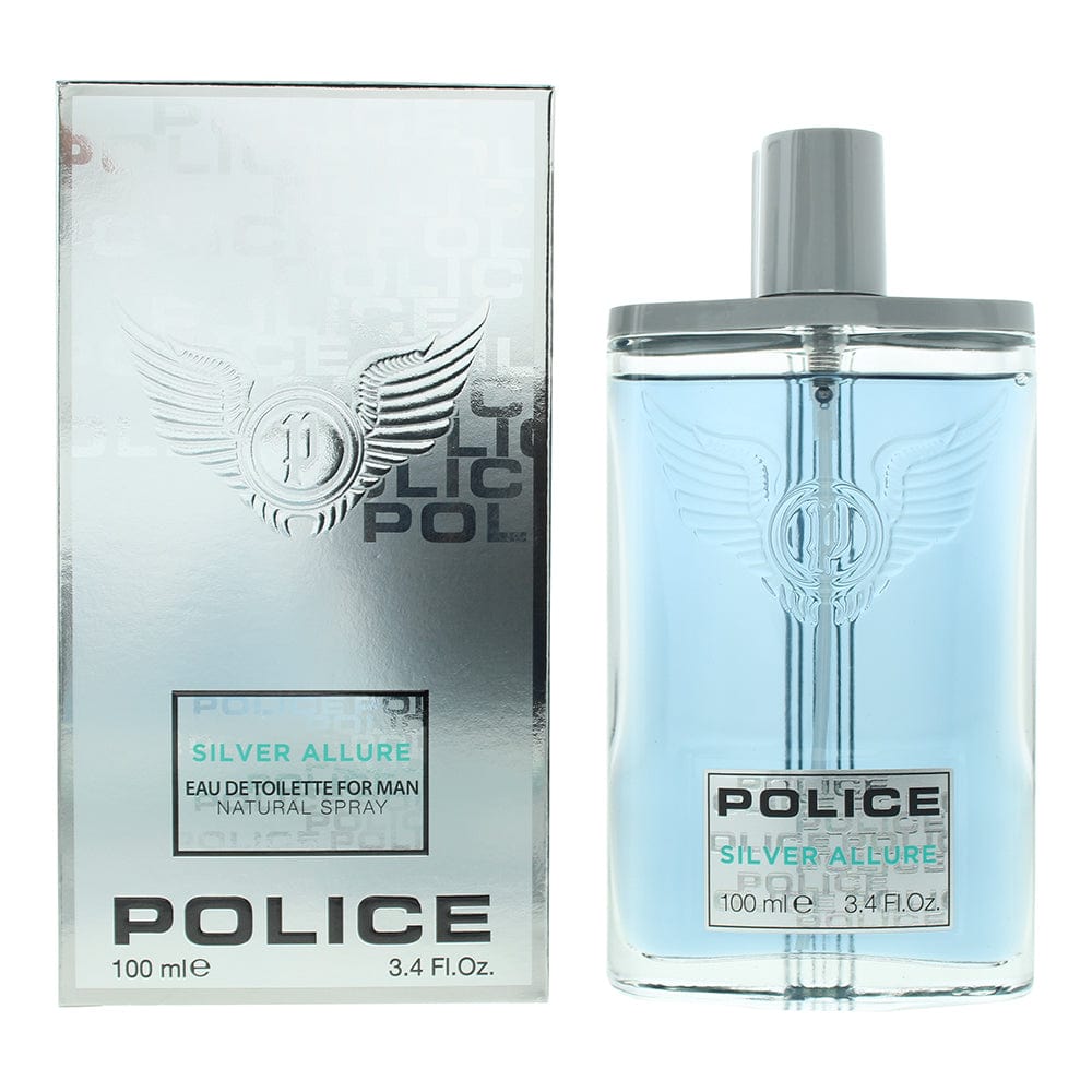 Police Silver Allure Eau de Toilette 100ml - Welzo