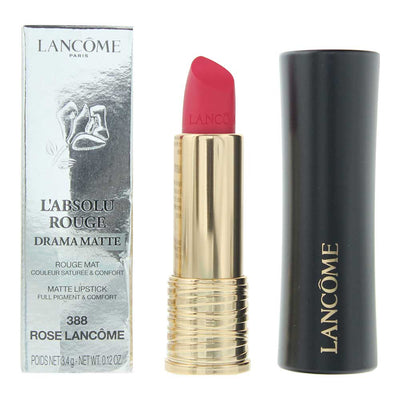Lanceme L'Absolu Rouge Drama Matte 388 Rose Lancome Lipstick 3.4g - Welzo