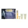 Elizabeth Taylor White Diamonds 4 Piece Gift Set: Eau de Toilette 50ml - Body Lotion 50ml - Body Wash 50ml - Parfum 3.7ml - Welzo