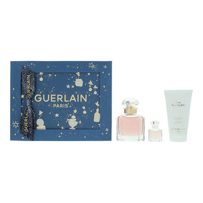 Guerlain Mon Guerlain 3 Piece Gift Set: Eau de Parfum 50ml Eau de Parfum 5ml - Body Lotion 50ml - Welzo
