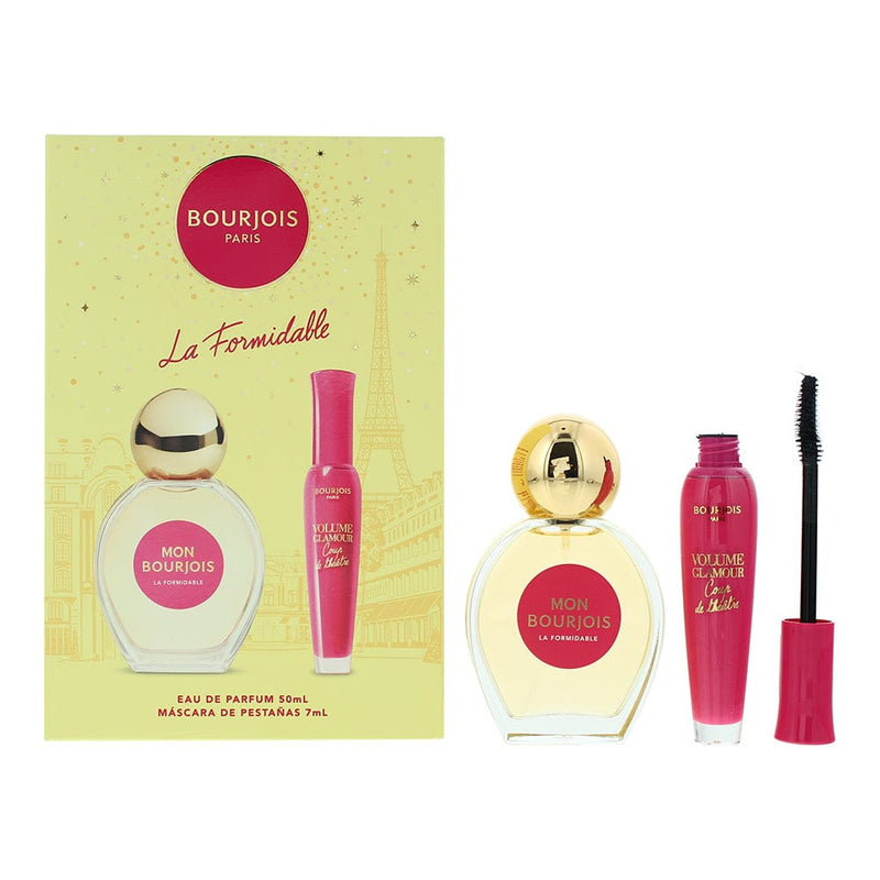Bourjois La Formidable 2 Piece Gift Set: Eau de Parfum 50ml - Mascara 7ml - Welzo