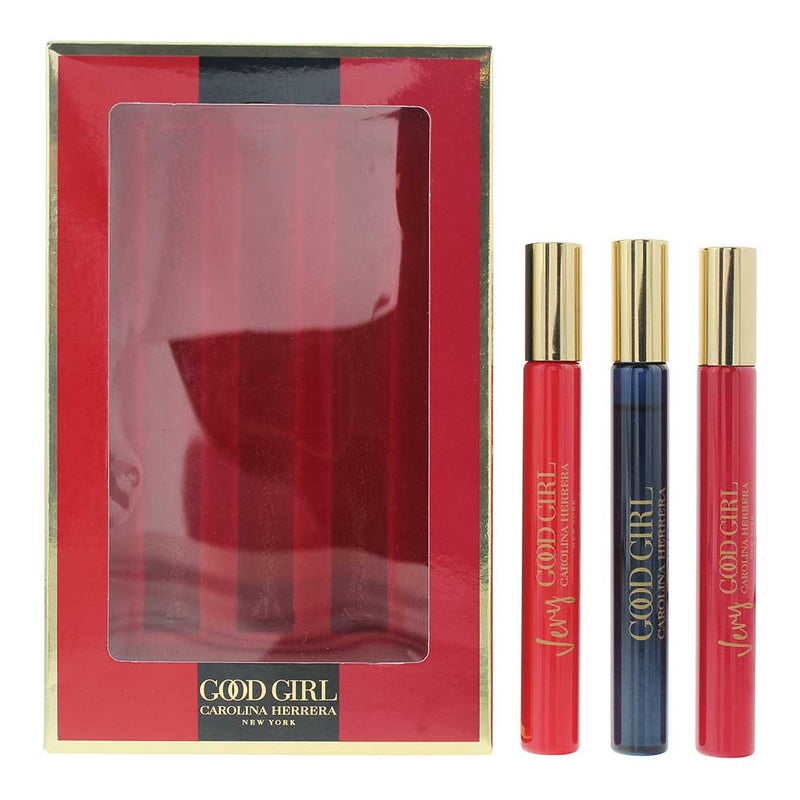 Carolina Herrera Good Girl 3 Piece Gift Set: Eau de Parfum 3 x 20ml - Welzo